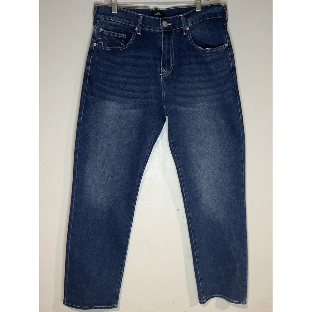 True Religion Jeans Bobby Relaxed Baggy Denim Blue Men Size W32 L32 NWT